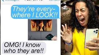 Im Being Haunted By DEAD SISTERS Caught On Camera Scary Text Message Story [upl. by Nwahsel]