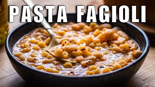 AUTHENTIC PASTA E FAGIOLI  Grandmas Recipe [upl. by Furie875]