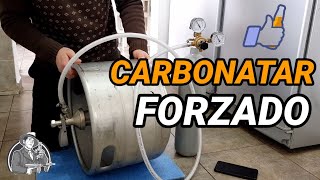 Carbonatar Forzado cerveza Artesanal con Co2  La Birra Nostra [upl. by Pulling372]