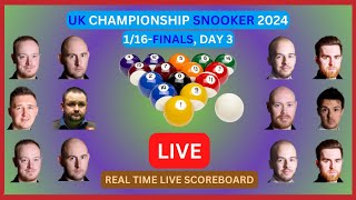 2024 UK Championship Snooker LIVE Score UPDATE Today 116Finals Day 3 Matches Nov 25 2024 [upl. by Ahsad]