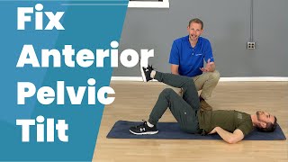 Anterior Pelvic Tilt Correction Exercises [upl. by Liddie107]