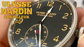 Ulysse Nardin Marine Torpilleur Military Limited Edition Watch Review [upl. by Cori]