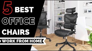 The 5 Best Work from Home Office Chairs Field Tested [upl. by Harihs423]