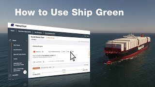 Tutorial How to Use Ship Green  HapagLloyd [upl. by Nadnerb984]