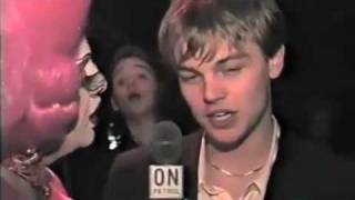 Leonardo DiCaprio interview at Basketball Diaries Premiere [upl. by Asiled]