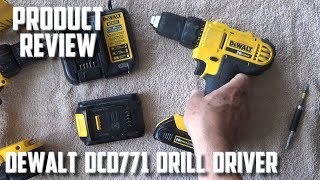 Dewalt DCD771 Drill Driver Review [upl. by Teragram]