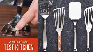 Kitchen Equipment Experts Favorite Metal Spatula [upl. by Ameh]