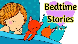 Sleep Meditation for Kids BEDTIME STORIES 4 in 1 Sleep Stories Collection [upl. by Jyoti]