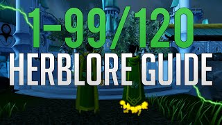 Runescape 3  199120 Herblore guide 2021 [upl. by Albertina]