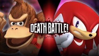 Donkey Kong VS Knuckles Nintendo VS Sega  DEATH BATTLE [upl. by Lorita]