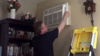 Replacing a Through the Wall Air Conditioner [upl. by Anauqat860]