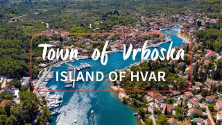 Town of Vrboska  Island of Hvar  Croatia [upl. by Fatsug]