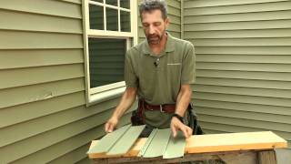 How To Patch and Repair Siding [upl. by Wystand]