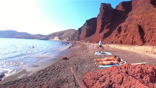 Santorinis Red Beach [upl. by Ahsieket]