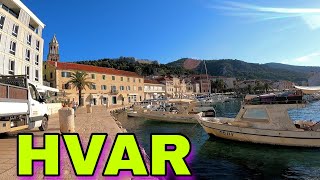 Hvar Croatia Walking Tour [upl. by Arded]