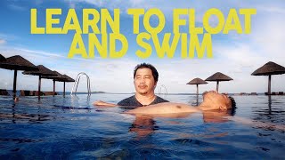 How to SWIM and FLOAT Beginners Tutorial [upl. by Olatha395]