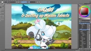 How to setup a wacom tablet with Krita [upl. by Gilus]