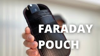 Faraday Pouch  Do Car Key Signal Blockers Work Keyless Entry Security [upl. by Saoj]