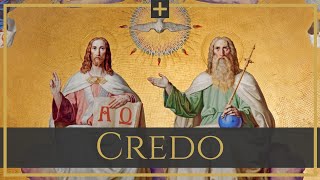 Credo  latin chant [upl. by Cirted]