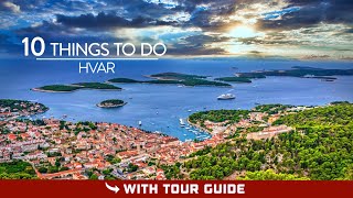 Things To Do On HVAR Island Croatia  TOP 10 [upl. by Jakob]