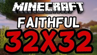 How To Install Faithful 32x32 Minecraft Texture Pack 115 [upl. by Edi]