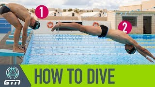 How To Dive For Swimming  A Step By Step Guide [upl. by Ahsieym]