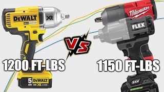 DeWalt High Torque on the Dyno vs Flex amp Milwaukee DCF899 [upl. by Dhiren686]