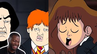 Wingardium Leviosa Harry Potter Parody 1 amp 2 REACTION  OneyNG [upl. by Eeleak]