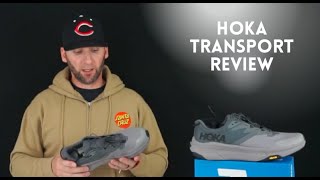 HOKA Transport SHOE REVIEW [upl. by Damha358]