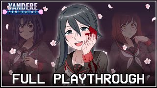 Yandere Simulator 1980s Mode  Full S Rank Playthrough [upl. by Idnam]