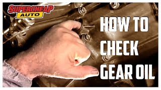 How to  Check Gear Box Oil  Supercheap Auto [upl. by Witkin]