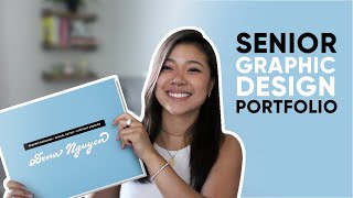 My Senior Graphic Design Portfolio With Tips [upl. by Andreas]