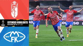 Granada vs Molde Extended Highlights  UCL on CBS Sports [upl. by Analrahc]