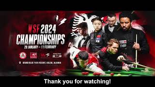 2024 WSF Championship  Open day 4 [upl. by Anavlys]