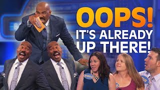 ITS ALREADY UP THERE Steve Harvey ROASTS contestants [upl. by Magdalene778]