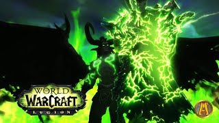 Illidan Kills Guldan Cinematic  WoW Legion Nighthold Ending [upl. by Syst]