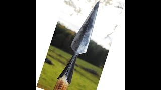 How to forge a spear Speer schmieden [upl. by Nwad209]