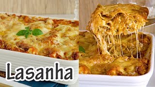 LASANHA à bolonhesa I Receitas e Temperos [upl. by Bronwen]