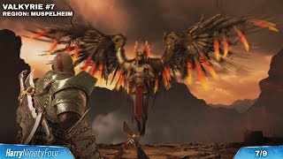 God of War  All Valkyrie Locations Guide Chooser of the Slain Trophy Walkthrough [upl. by Enaffit]