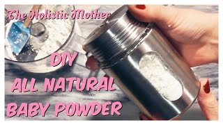 DIY All Natural Baby Powder With Essential Oils [upl. by Roinuj490]