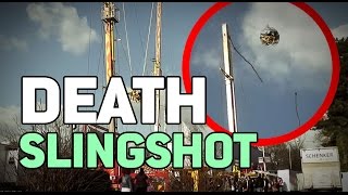 Slingshot ride Accident [upl. by Edea]