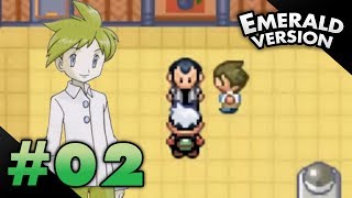 Lets Play Pokemon Emerald  Part 2  Petalburg Woods [upl. by Noirb]