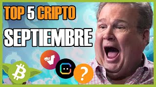 MEJORES 5 Criptomonedas para INVERTIR en SEPTIEMBRE 2024  CryptoYoda – [upl. by Amsirak]