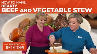 How to Make the Best Hearty Beef and Vegetable Stew [upl. by Tiphani941]