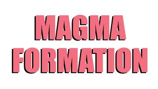 HOW DOES MAGMA FORM  Magma Formation  Earth Science [upl. by Lig453]