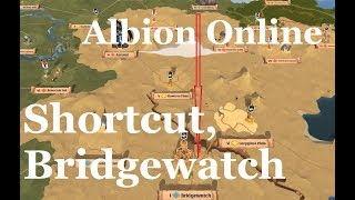 Albion Online  Caerleon to Bridgewatch fast almost safely [upl. by Disraeli668]