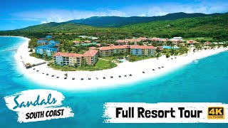 Sandals South Coast Jamaica  Full Resort Walkthrough Tour amp Review 4K  All Public Spaces  2021 [upl. by Davina]