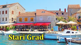 Stari Grad Hvar Island Croatia  4K [upl. by Clymer545]