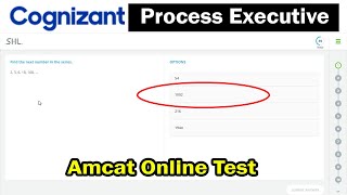 Cognizant Process Associate Interview Questions And Answers  Amcat Test [upl. by Leahcimnhoj]