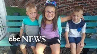 3 siblings killed in car crash at school bus stop [upl. by Hattie336]